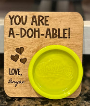 Load image into Gallery viewer, Customized Valentine with Playdoh
