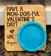 Load image into Gallery viewer, Customized Valentine with Playdoh
