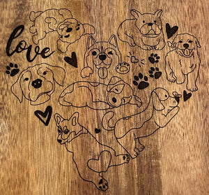 Dog Heart Board