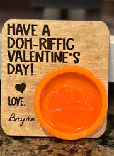 Load image into Gallery viewer, Customized Valentine with Playdoh
