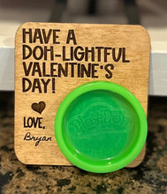 Load image into Gallery viewer, Customized Valentine with Playdoh
