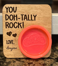 Load image into Gallery viewer, Customized Valentine with Playdoh
